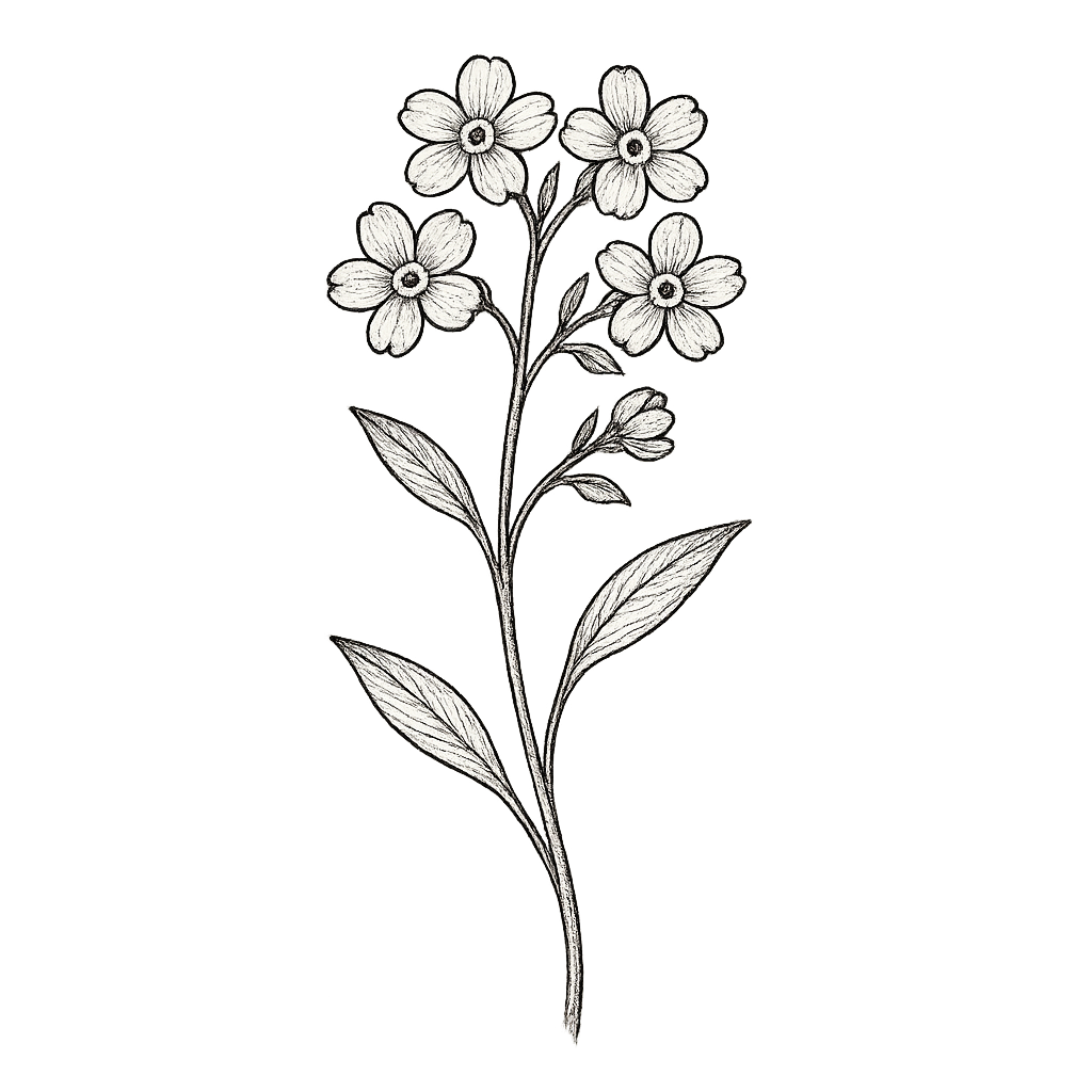 Ilustración de Jardín de Recuerdos